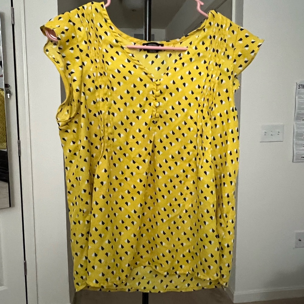 Yellow macys top best for summer